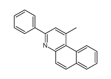 1-methyl-3-phenylbenzo[f]quinoline结构式