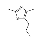 2,4-dimethyl-5-propyl-thiazole Structure