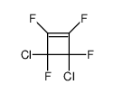 3,4-dichlorotetrafluorocyclobutene Structure