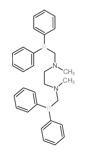 N,N-bis(diphenylphosphanylmethyl)-N,N-dimethyl-ethane-1,2-diamine picture