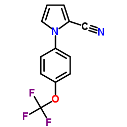 1-[4-(Trifluoromethoxy)phenyl]-1H-pyrrole-2-carbonitrile Structure