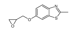 2-methyl-6-(oxiran-2-ylmethoxy)benzothiazole Structure