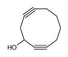 cyclodeca-2,8-diyn-1-ol结构式