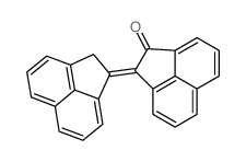 1(2H)-Acenaphthylenone,2-(1(2H)-acenaphthylenylidene)- structure