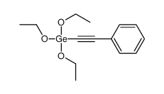 triethoxy(2-phenylethynyl)germane结构式