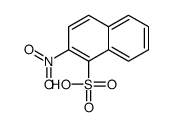 2-nitronaphthalene-1-sulfonic acid Structure