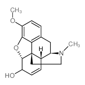 Isocodeine结构式