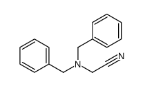 2-(dibenzylamino)acetonitrile Structure