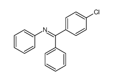 1-(4-chlorophenyl)-N,1-diphenylmethanimine结构式