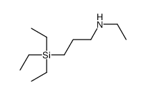 N-ethyl-3-triethylsilylpropan-1-amine结构式