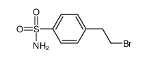 4-(2-Bromoethyl)benzenesulfonamide Structure