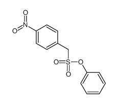 phenyl (4-nitrophenyl)methanesulfonate结构式