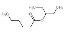 pentan-3-yl hexanoate结构式