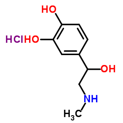 L-Epinephrine hydrochloride structure