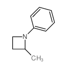 2-methyl-1-phenyl-azetidine structure