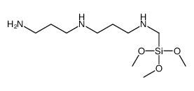 N'-[3-(trimethoxysilylmethylamino)propyl]propane-1,3-diamine结构式