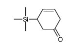 5-trimethylsilylcyclohex-3-en-1-one Structure