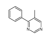 Pyrimidine, 5-methyl-4-phenyl- (6CI,9CI) structure