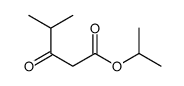 Pentanoic acid, 4-Methyl-3-oxo-, 1-Methylethyl ester结构式