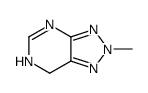 2H-1,2,3-Triazolo[4,5-d]pyrimidine, 6,7-dihydro-2-methyl- (9CI) structure