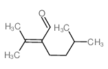Hexanal, 5-methyl-2- (1-methylethylidene)- Structure