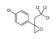 2-(4-chlorophenyl)-2-(2,2,2-trichloroethyl)oxirane结构式