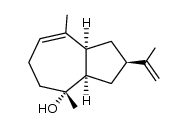 (2R,3aR,4R,8aS)-4,8-dimethyl-2-(prop-1-en-2-yl)-1,2,3,3a,4,5,6,8a-octahydroazulen-4-ol结构式