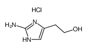 2-amino-1-(1(3)H-imidazol-4-yl)-ethanol, dihydrochloride Structure