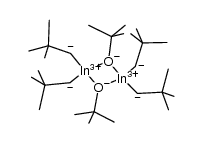 [(neopentyl)2InO(t-Bu)]2结构式