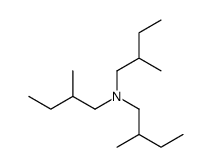tris(2-methylbutyl)amine结构式