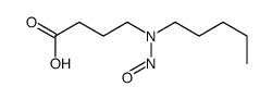 N-AMYL-N-(3-CARBOXYPROPYL)NITROSAMINE structure