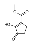 methyl 2-hydroxy-3-oxocyclopentene-1-carboxylate Structure