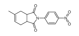 5-methyl-2-(4-nitro-phenyl)-3a,4,7,7a-tetrahydro-isoindole-1,3-dione Structure