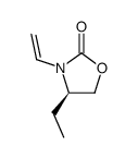 2-Oxazolidinone,3-ethenyl-4-ethyl-,(4R)-(9CI) structure