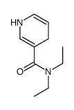 N,N-diethyl-1,4-dihydropyridine-3-carboxamide Structure