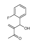 3-[(2-fluorophenyl)-hydroxymethyl]but-3-en-2-one结构式