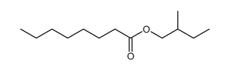 2-methyl butyl octanoate Structure