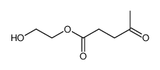 2-hydroxyethyl 4-oxopentanoate Structure