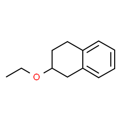 Naphthalene, 2-ethoxy-1,2,3,4-tetrahydro- (4CI) Structure