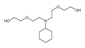 2-[2-[cyclohexyl-[2-(2-hydroxyethoxy)ethyl]amino]ethoxy]ethanol Structure