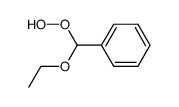 (ethoxy(hydroperoxy)methyl)benzene Structure