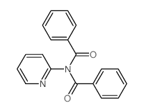 Benzamide,N-benzoyl-N-2-pyridinyl- structure