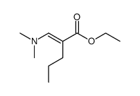 ethyl 2-propyl-3-(dimethylamino)prop-2-enoate Structure