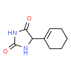 2,4-Imidazolidinedione,5-(1-cyclohexen-1-yl)- structure