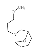 8-Oxa-6-azabicyclo[3.2.1]octane, 6- (3-methoxypropyl)- structure