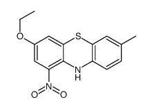 3-ethoxy-7-methyl-1-nitro-10H-phenothiazine Structure