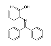 2-(benzhydrylideneamino)pent-4-enamide结构式