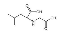 (2S)-2-(carboxymethylamino)-4-methylpentanoic acid Structure