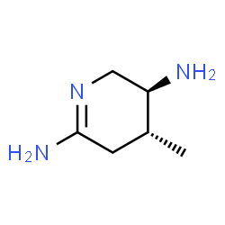 2,5-Pyridinediamine,3,4,5,6-tetrahydro-4-methyl-,(4R,5S)-rel-(9CI) Structure