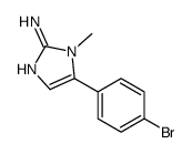 5-(4-BROMO-PHENYL)-1-METHYL-1H-IMIDAZOL-2-YLAMINE结构式